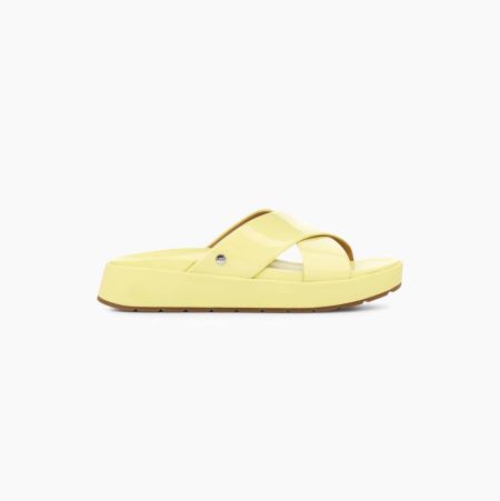 UGG Emily Light Yellow Sandals for Women (HZFL08423)